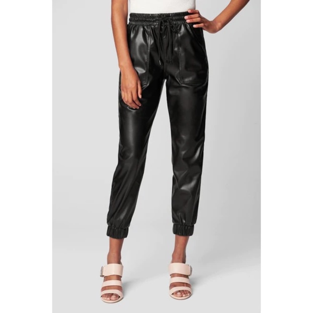 BlankNYC Leather Joggers